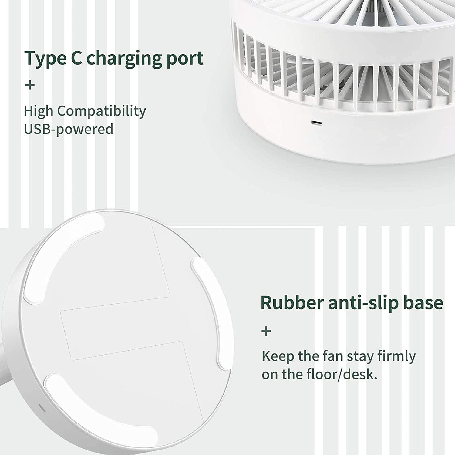 7206 TELESCOPIC ELECTRIC DESKTOP FAN, HEIGHT ADJUSTABLE, FOLDABLE & PORTABLE FOR TRAVEL/CARRY | SILENT TABLE TOP PERSONAL FAN FOR BEDSIDE, OFFICE TABLE DeoDap 7206 TELESCOPIC ELECTRIC DESKTOP FAN, HEIGHT ADJUSTABLE, FOLDABLE & PORTABLE FOR TRAVEL/CARRY | SILENT TABLE TOP PERSONAL FAN FOR BEDSIDE, OFFICE TABLE DeoDap